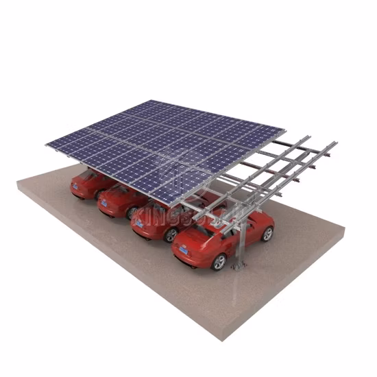 Système photovoltaïque de support de montage pour abri de voiture solaire