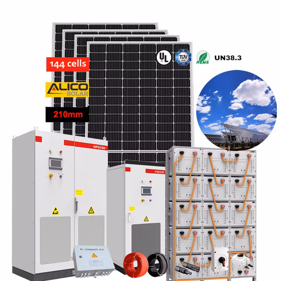 Centrale électrique 1MW 2MW 800kw 900kw 1000kw Stockage sur batterie Système d'énergie solaire de 1 mégawatt 2 Mwh Ferme solaire en Roumanie